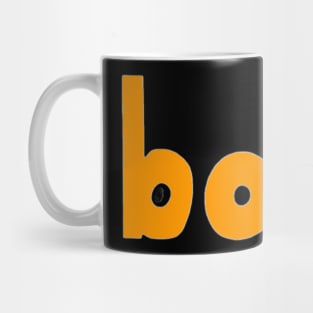 This is the word BOOK Mug